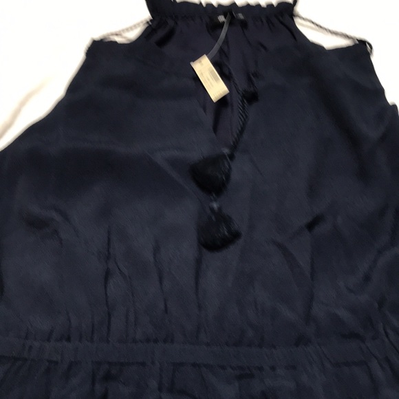 Madewell fully lined maxi dress with elastic waist and side slits. New! - Picture 8 of 10